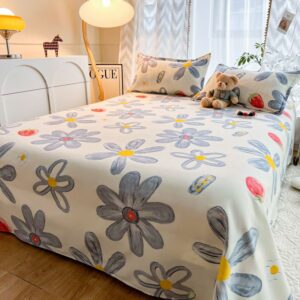 Floral Printed Bedsheet Set