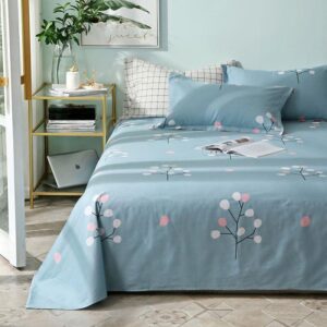 Blue Color Bedsheet Set